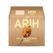 Paldo BTS makaronai [ARIH] Modernūs makaronai Korėjietiški kepti makaronai 1 pakuotė (4 vnt) 125g~140g   (7 skoniai, 18 variantų) #Soy Sauce Butter 1Pack (4pcs)