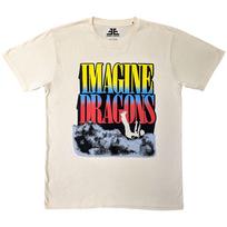 Imagine Dragons TShirt Falling Clouds Natural OFFICIAL NEW XL