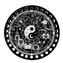 Guminis Astrologinis Švytuoklių Kilimėlis Gydymo Akmenų Energijos Generatoriai Altoriai Kortų Padėklas Tarotams Švytuoklės Vandens Ieškoti Ceremoninis Kilimėlis 1