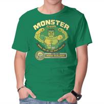 Unisex Crew Neck T-Shirt Frankenstein Bodybuilder Graphic Short Sleeve Casual Tee XXXL
