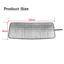 Car Front Windshield Sunshade Anti-Heat Insulation Cover Pad Mat For Suzuki Jimny      Interior Accessories pilka
