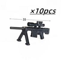 10pcs Military Mini Action Figures SWAT Special Forces Soldier Guns Accessories Equipments Building Blocks Bricks Toys for Boys raudona