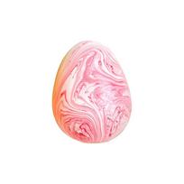 Little Bear Maltose Pinch Stress Relief Ball Striped Eggs Easter Stress Relief Toy Pinch Music Stress Relief Tool Slow Rebound rožinė