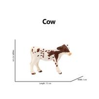 Toy Bulls Cow Calf Angus Cattle Buffalo Farm Animals Anime Figures Animal Figurines Action Figure Children Toys Games Kids Gifts