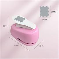 Compact Stamp Stamping Machine with Easy-to-Use Features for Arts Crafts and DIY Projects rožinė