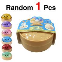 Hot 6 Colors Glitter Style Baozi Realistic Giant Squeeze Toy With Bamboo Steamer Soft Decompression Fidget Toy Creative Gift