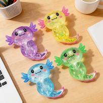 Sensory Squeeze Toy 4-Piece Salamander Design Dough Sparkling Fidget Animals For Children Adults Teens Indoor Classroom China Mainland