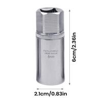 1pc Stud Extractor Set Broken Stud Remover 6mm 8mm 10mm 12mm 1/4 Drive Socket Screw Extractor Installer Kit for Auto Repair