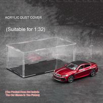 1:32 1:24 1:18 Scale Acrylic Cars Toy Model Dust Cover Transparent Storage Boxes Miniature Car Display Box Kids Adult Collection gray