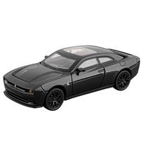 Simulation 1/32 Dodge Charger Daytona SRT Alloy Car  Model with Sound Light Collection Miniature Voiture Toy Vehicle Boy Gift juoda