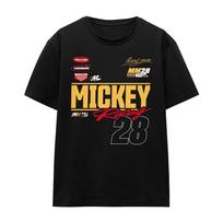 Disney Pelėdos Mikės Lenktynės 28 Moteriški 100% Medvilnės Marškinėliai Vyriški Marškinėliai Viršus S-2XL, Juodi M