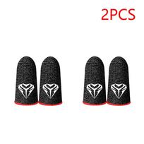 2/4 Pair Fingertips for Game Pubg Mobile Anti Slip Finger Glove Game Controller Finger Sleeve for Touch Screen Mobile Gaming