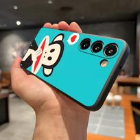 P-Paul F-Frank Phone Case For Samsung A56 A36 A26 A16 A15 A25 A35 A55 A14 A34 A24 A54 Black Soft Shell Samsung A35