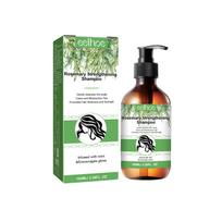 Rosemary Shampoo Deep cleansing and massaging scalp moisturizing, softening, and thickening hair care shampoo 100ml green