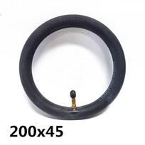 Motorolerio Padanga Padangos Vidinė Kamera 8X1 1/4 Priedas Juodas Inner tube gray