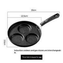 Non-Stick Omelette Pan Pancake And Burger Cooker Suitable For Gas And Electric Stoves Multi-Burner Design Ideal A