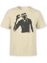 Fantucci Zombie TShirt Collection Silent Scream TShirt Unisex S