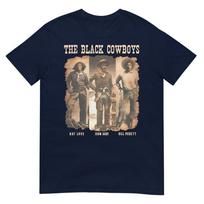 Black Cowboy Western Rodeo Melanin Black History Texas Unisex TShirt S
