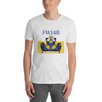 1992 Nigel Mansell FW14B F1 Race Car T-Shirt L white