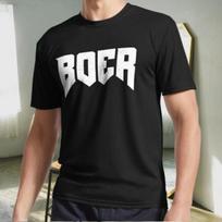 New Shirt Doom Boer White Active Logo T-Shirt Funny Size S to 5XL XL