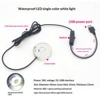USB Submersible LED Aquarium Lamp Multi Color Waterproof Lighting for Fish Tank Pool Decorations A4 5V USB