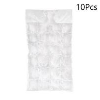 10/50Pcs Disposable Ice Bag Lattice Ice Cube Mold Bar Self-Sealing Ice Tray Bag Ice Cube Bag Box Edible Frozen Ice Cube 10Pcs