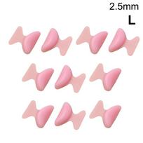 5Pairs Eyeglasses Anti Slip Nose Pads Soft Silicone Self Adhesive Glasses Nose Holder Long Lasting Spectacles Nose Support 20