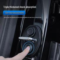 Silicone Shock Absorbing Car Door Lock Protective Pad with Sound Reduction Universal Model
