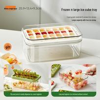 Easy-Release Ice Cube Mold Tray for Quick Freezing