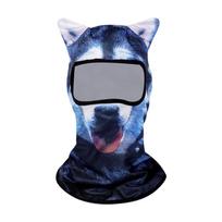 Stand Ear Animal Balaclava Face Mask Quickly Dry Light Weight Breathable Funny Cycling Mask for Cycling Running Camping