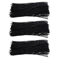 A84E-600Pcs Plastic Shell Package Reusable Twist Ties Cable Fasteners 150Mm juoda