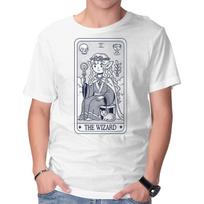 Unisex Crew Neck T-Shirt The Wizard Graphic Short Sleeve Casual Tee XXL