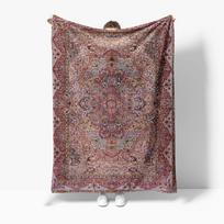 Boho pledas Vintažinis etninis raštas Lovos sofos dekoratyvinis pledas svetainei miegamajam 130cm 70x100cm28x39in gray