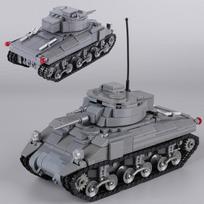 WW2 Military US M4 Sherman Tank Building Blocks M26 Pershing Army Soldier Figures Weapon War Scene Model MOC Bricks Boy Toy Gift