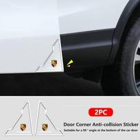 Automobilio lipdukai Durų kampų apsauga nuo susidūrimo Silikoniniai lipdukai Apsauginė juosta Porsche Cayenne 955 957 911 997 Boxster 987