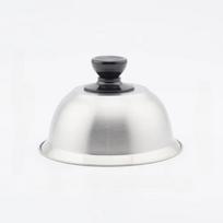 1Pcs Stainless Steel Frying Pan Dome Covering Cheese Melting Sandwich Steak Round Lid Covering Barbecue Hamburger Cookware