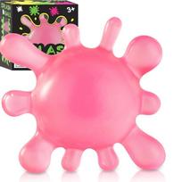 Splash Shape Stress Ball Shapeable Squeeze Toy Soft Non Sticky Anti-Stress Relieve Anxiety for Kids and Adults Gift rožinė