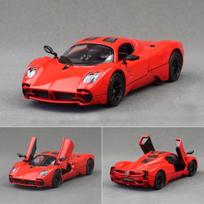 1:36 Pagani Utopia Alloy Sports Car Model Diecast Metal Racing Super Car Vehicles Model Simulation Collection Childrens Toy Gift raudona