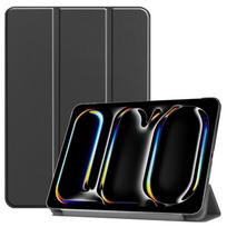 Dėklas iPad Pro 2024 13 colių 7 kartos, sulankstomas stovas, magnetinis išmanusis dangtelis iPad Pro 13 colių dėklui, automatinis užmigdymas/pabudinimas For iPad Pro 13 2024 juoda