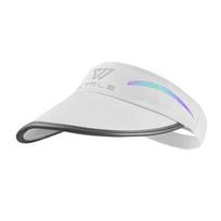 A Sports Sunscreen Cap Spring and Summer Reflective Running Quick-drying Large Brim Unisex Adjustable Beach Breathable Sun Hat balta