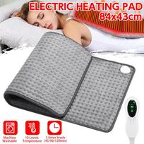 100V-240V Electric Heating Pad Washable Winter Warmer Heating Pad For Shoulder Neck Back Spine Leg Pain Relief 120W  84x43cm