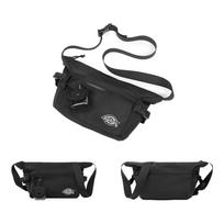 Dickies Men's Large Capacity Messenger Bag juoda