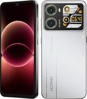 HOTWAV X100 GT Išmanieji telefonai, 6,9 colio, Android 16 mobilusis telefonas, 8GB RAM + 256GB ROM, 5160 mAh baterija, NFC/Veido ID 8GB+256GB perlų baltos spalvos
