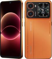 HOTWAV X100 GT Išmanieji telefonai, 6,9 colio, Android 16 mobilusis telefonas, 8GB RAM + 256GB ROM, 5160 mAh baterija, NFC/Veido ID 8GB+256GB saulėlydžio oranžinė spalva