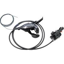 Hidraulinių stabdžių komplektas 9 pav,, ST-EF505+BR-MT200, su 160mm adapteriu ir 1600mm žarnele