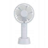 Nešiojamas baltas mini rankinis ventiliatorius