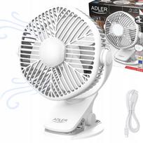 Ventiliatorius Adler AD 7335 su spaustuku, LED, 3 greičiai, belaidis