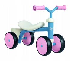 Vaikiškas keturratis paspirtukas SMOBY RIDER ROOKIE, rožinis, nuo 12 mėn.