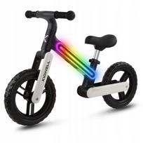 Balansinis dviratukas Kidwell Suno Black LED, iki 30 kg, nailonas
