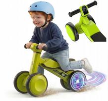 Vaikiškas triratukas su LED ratukais PixiPlay, 12–36 mėn.